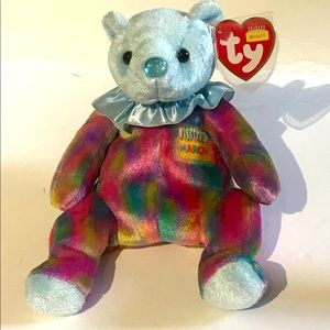 Ty Happy Birthday Collection March Bear preloved